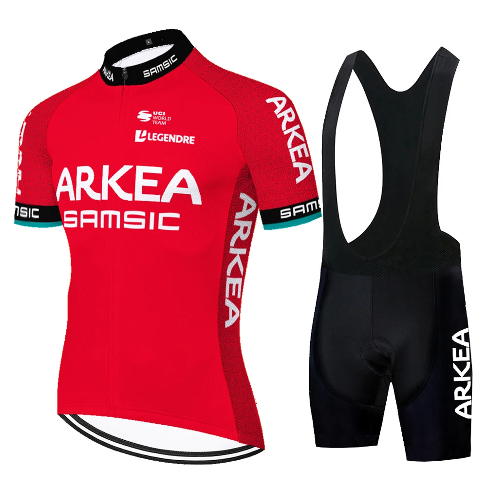 Arkea Malliot Culotte Ropa Bermuda Kit Bicicleta Equipamento Jersey Cycling Maillot Ciclismo Maillot Ciclismo Hombre