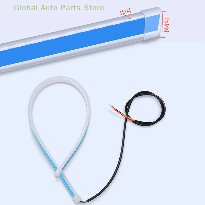Motorcycle LED Lights Turn Signal Lamp Daytime Running Lights Tail Light DRL Waterproof Decoration Strip