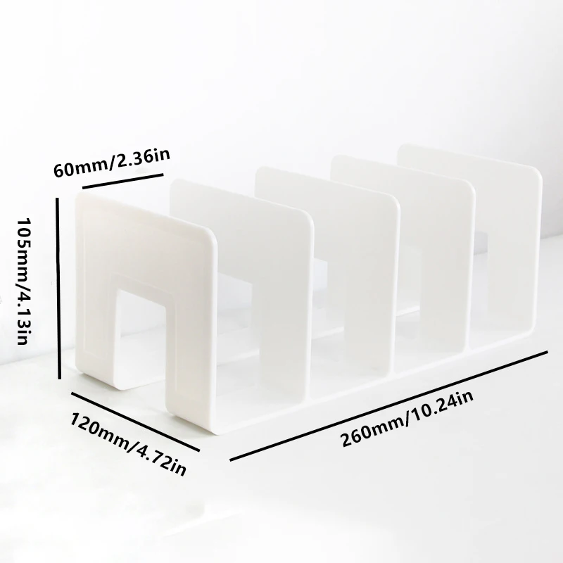 Storage racks Magazine holder File organizer 4 Grid Multi-Purpose Bookends Book Storage Stand Organizer Holder Desk Bookshelf for Book Cd Magazine File Office Supplies