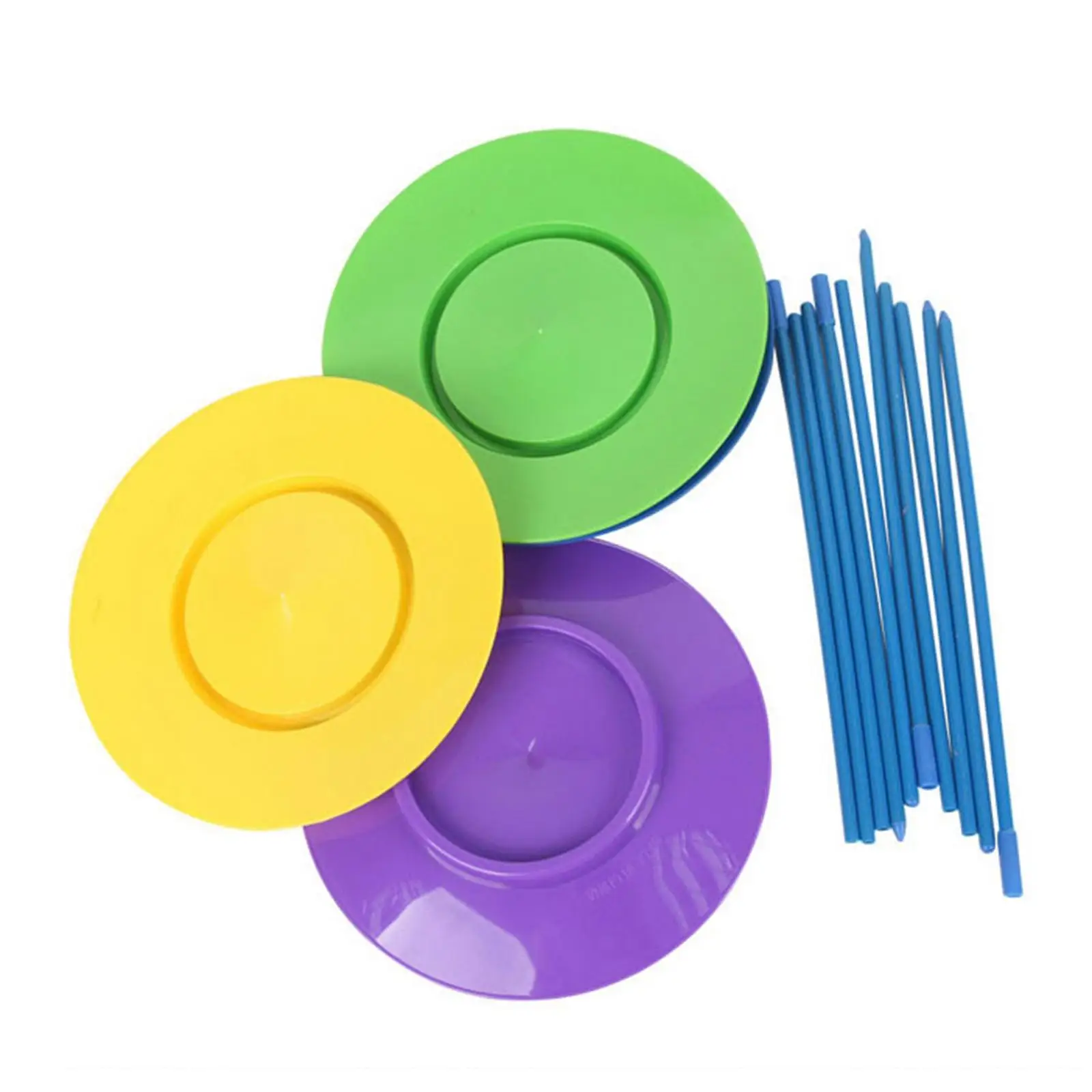 

Classic Sports Toy with Sticks Set Juggling Performance Props Clown Calisthenics & Ability Tool