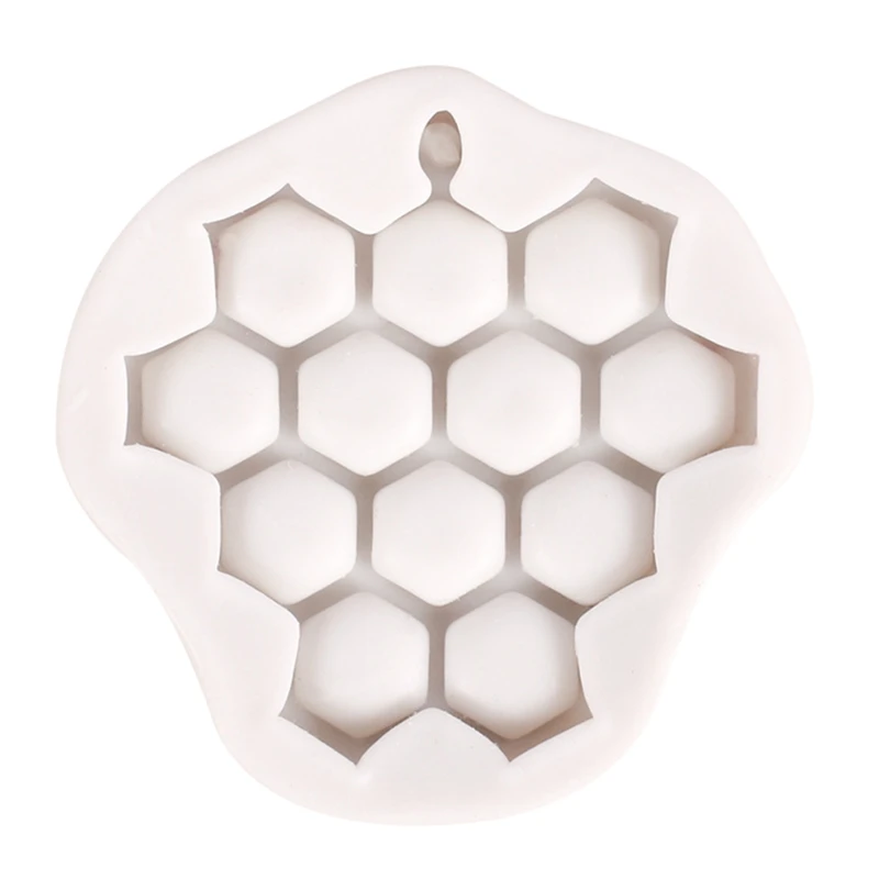 

Honeycomb Shaped Silicone Fondant Molds for Baking Soap Polymer Clay Crafting Wedding Birthday Party Cupcake Cake Decors