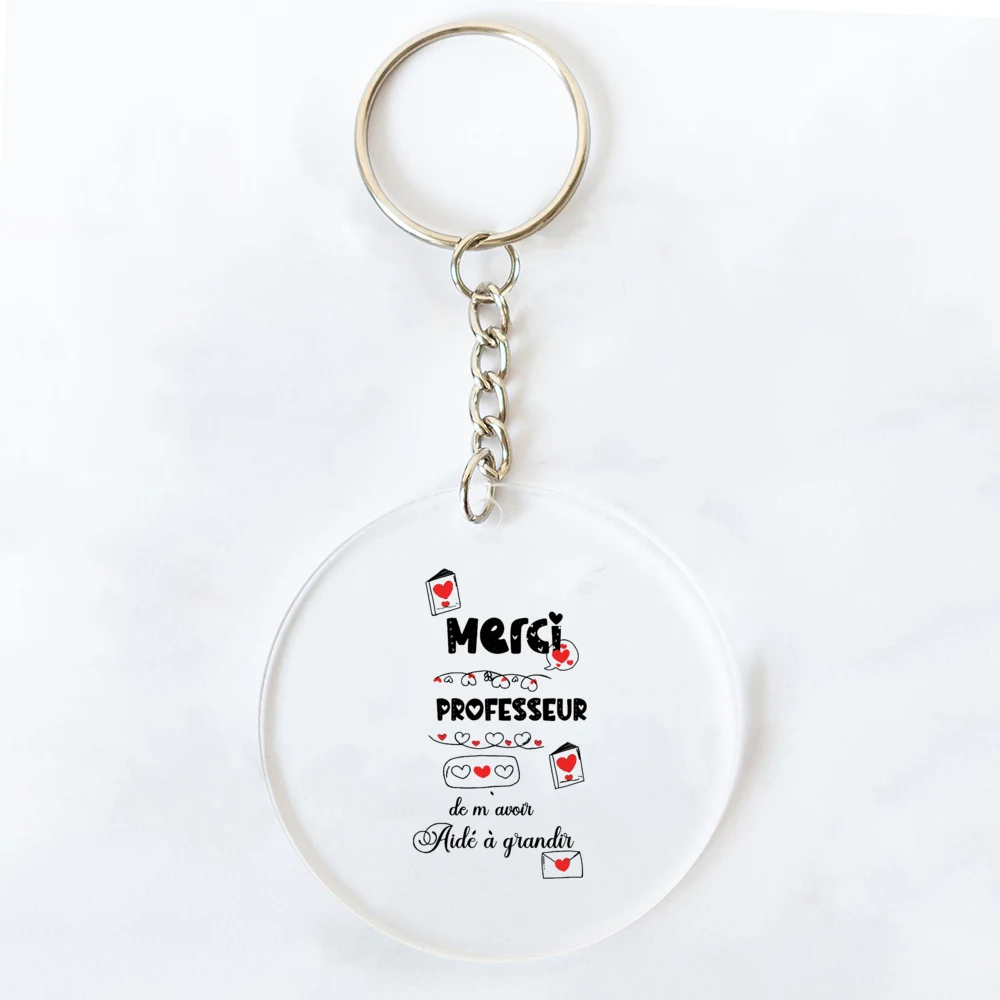 Lot De 30 Porte-clés Avec Citation Inspirante En Silicone