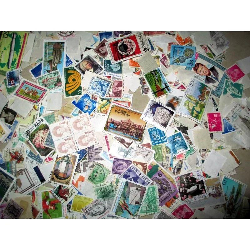 Foreign Stamps 100 Pieces Write-off Stamps or New Stamps Random From All Over The World Love To Collect Commemorative Stamp postage stamps