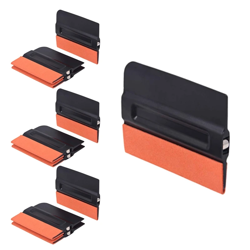 

Автомобильные виниловые оболочки, внешний скребок с микро-волокнистым войлочным краем, скребок для пленки