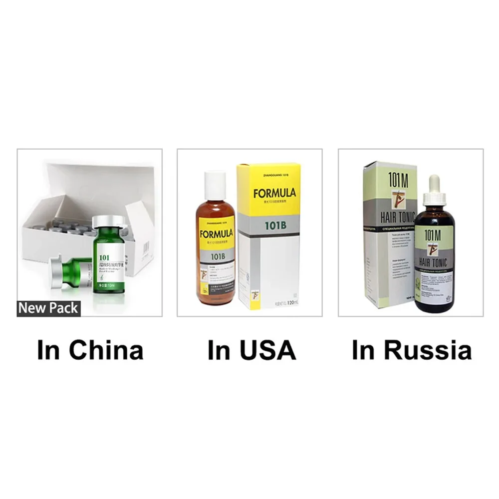 Powerful Zhangguang 101 B Formula Hair Treatment Essence Tonic 10ml X16 US
