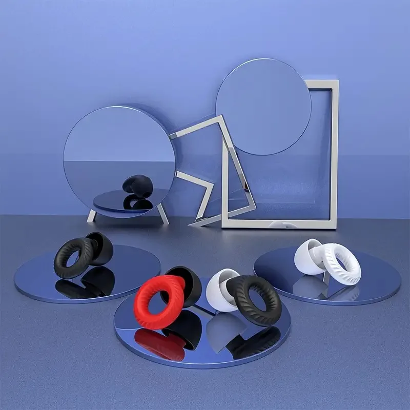 Tapones para los oídos de silicona suave