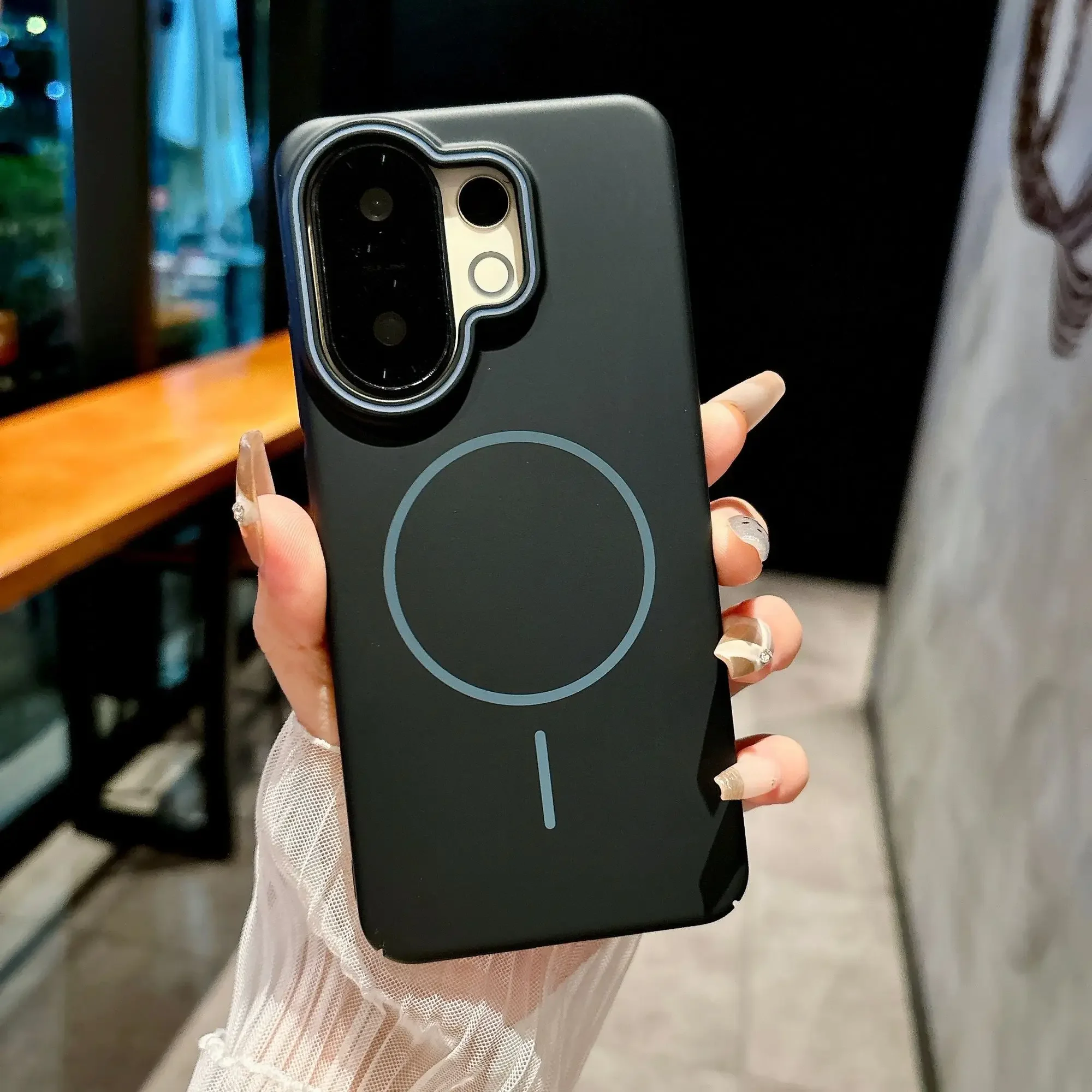 Ultra-Thin Shockproof Matte Case with Magsafe Compatibility