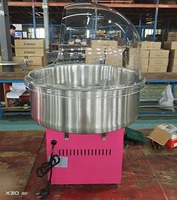 Professional Industrial Gas and Electric Flower Cotton Candy Machine /popcorn and Candy Floss Machine 1