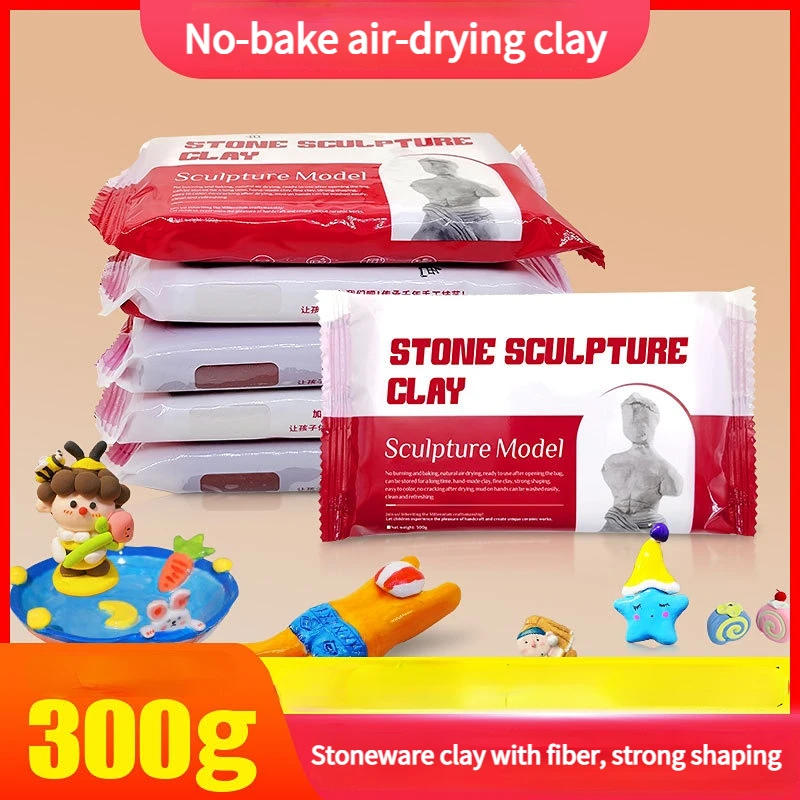 

300 г мягкая глина детская ручная работа DIY художественное создание керамика сухая на воздухе глина камень пластик