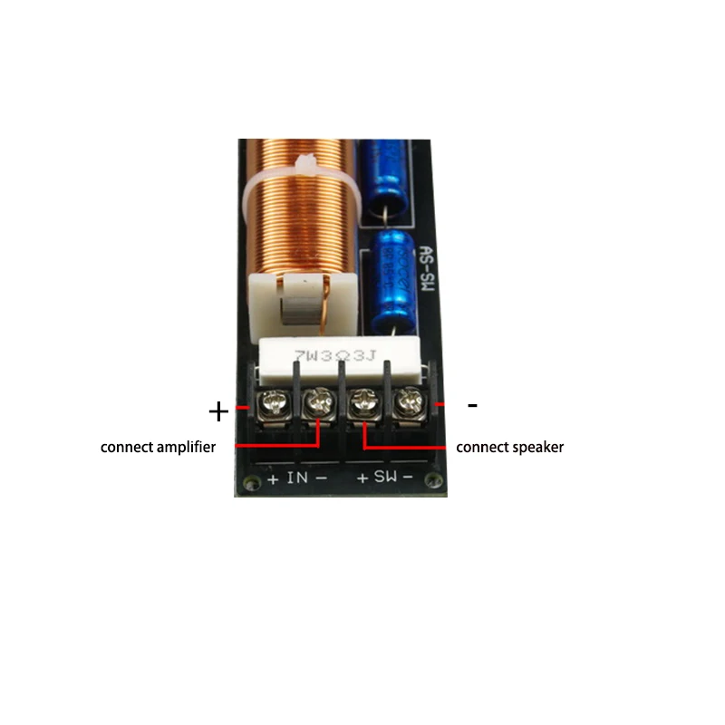 Altoparlante Scheda Audio A 2 Vie Divisore Di Frequenza Unità - Foto 6