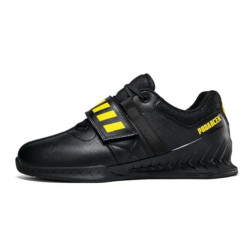 Professional Men's Weightlifting Shoes, Youth Gym Squat Weightlifting Training Shoes, Men's Anti-skid Fitness Shoes