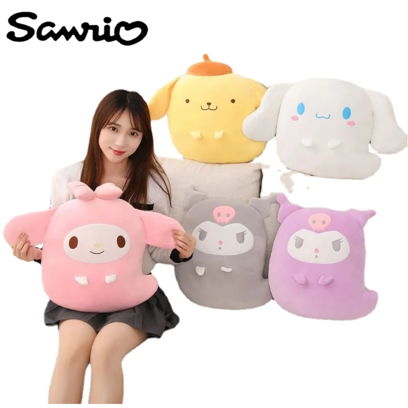 

Sanrio new animation peripheral cartoon kawaii cinnamon roll cute Kulomi My Melody creative ins pillow cushion gift wholesale