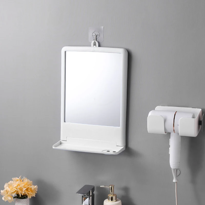 

Makeup Modern Bathroom Mirror Over Internal Sink Wall Mirror Irregular Decoration Compact Espelho De Maquiagem Accessories