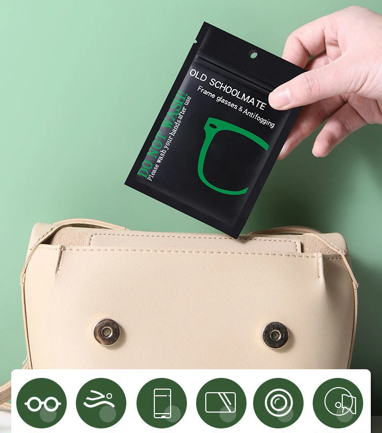 Salviette Occhiali Pulizia 20 Panni In Microfibra Per Pulizia - Set Con Custodia Per Occhiali, Lenti E Schermi Delicati Panni Per Lenti Fotocamera - Foto 1