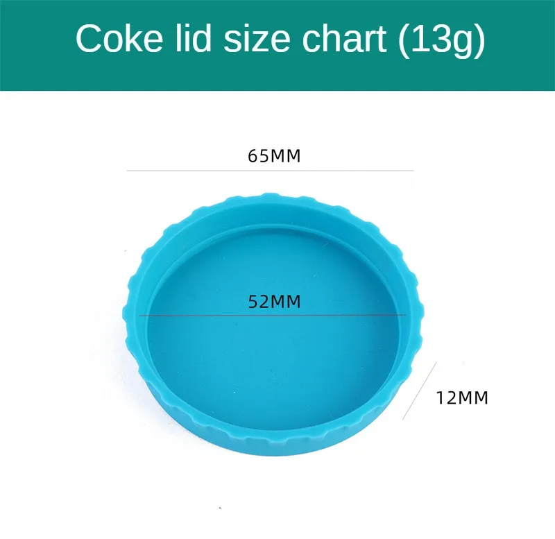 Description Picture 3 of item8-1Pcs Soda Lid Covers Multi-color Beverage Can Protector Silicone Can Covers Beer Bottle Cap Tin Can Cup Soda Leak-Proof Caps