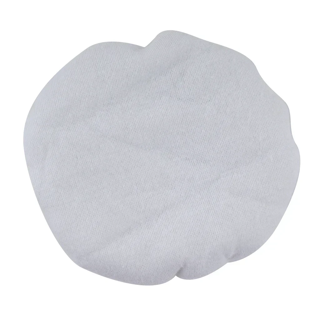 100% Brand New Polishing Pad 240mm 6 Pcs Car Polisher Soft Wool White Bonnet Buffer Pads Imitation Lamb Cashmere