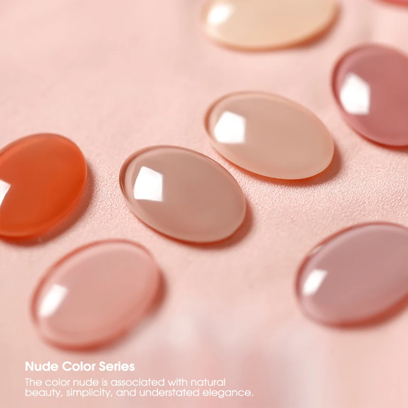 Description Picture 3 of itemROSALIND Gel Polish Varnish Hybrid Pink Color Semipermanent Nail Art Soak Off Top Base Coat Primer UV Jelly Gel Nail Polish