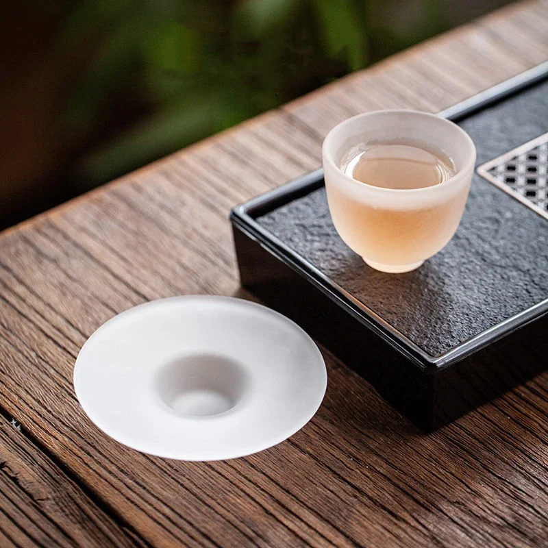 Household Glass Teacup for Stove Office Heat Resistant High Temperature Explosion Proof Tea Infuser Milk Rose Flower Mug Tea Cup
