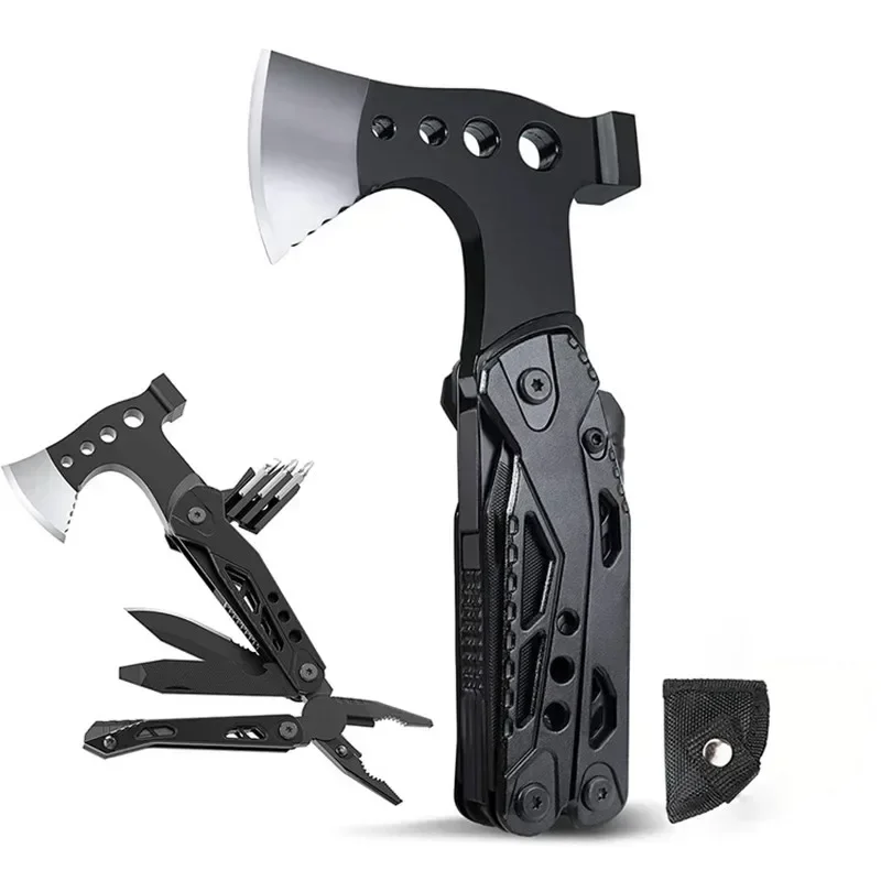 303802-89160d.jpg S6d9e05a115ac42d28d43d3060c2b5129y Multifunction Axe Survival Axe Pliers Multitool Camping Axe Hammer Outdoor Escape Tool Portable Fold Pliers Pocket Knife Mallzona