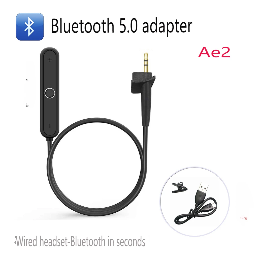 Bluetooth 5.0 Stereo Earphones Suitable for BOSE Headworn OE2 Bluetooth Cable QC15 for QC25 for QC35 for AE2 for QC3 for 700