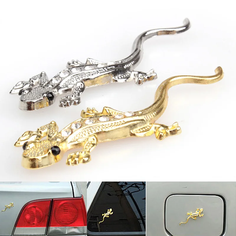 

Car Sticker 3D Plastic Gecko Lizard Decal Waterproof Car Truck Sticker Badge Emblem Decor Exterior Styling Car Accessories