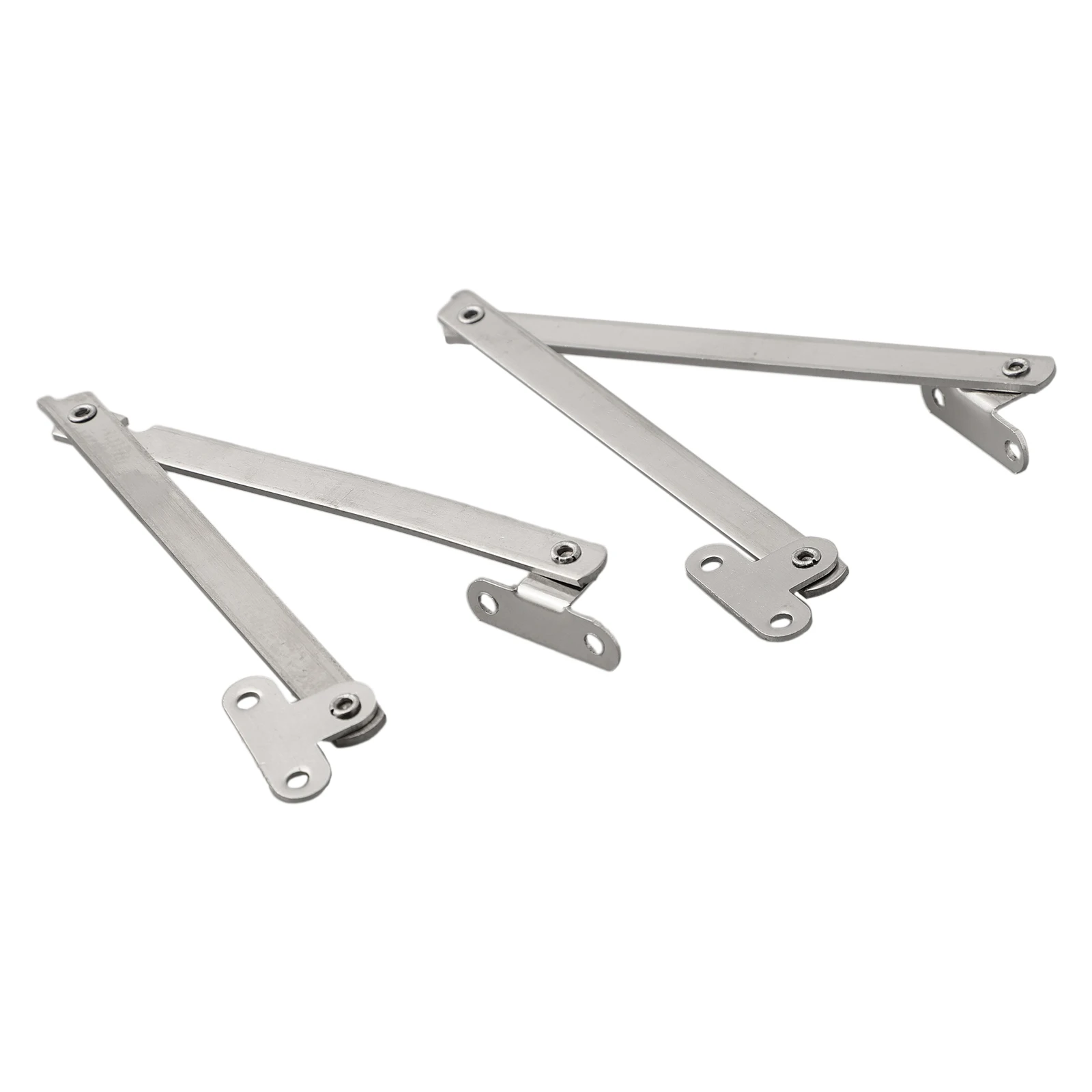 Description Picture 4 of itemStays Hinge 2pcs Hinges Folding Support Lid Support Hinge Stays Hinge Folding For Furniture Cabinet Lid Support Stainless Steel