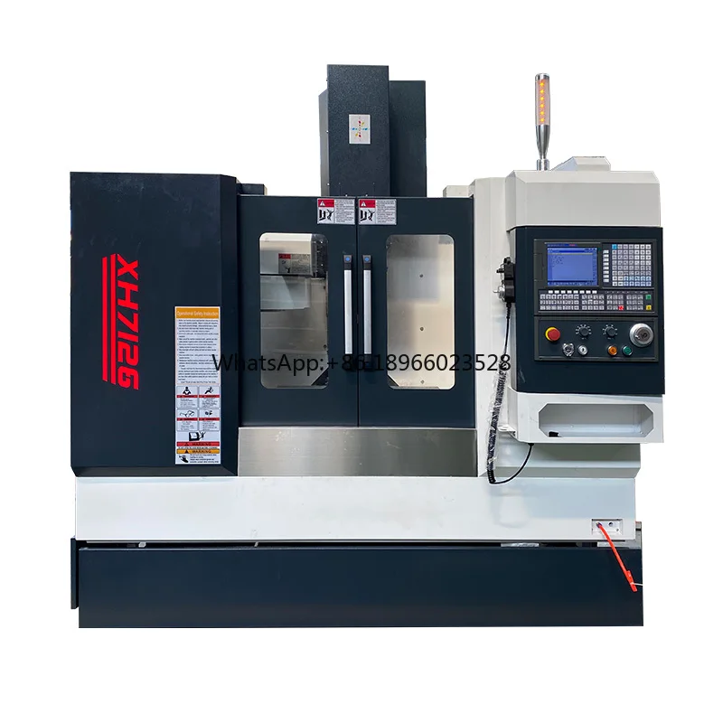 Hot selling products 2023 XH7126 hobby vertical metal taiwan 3 axis cnc milling machine for sale