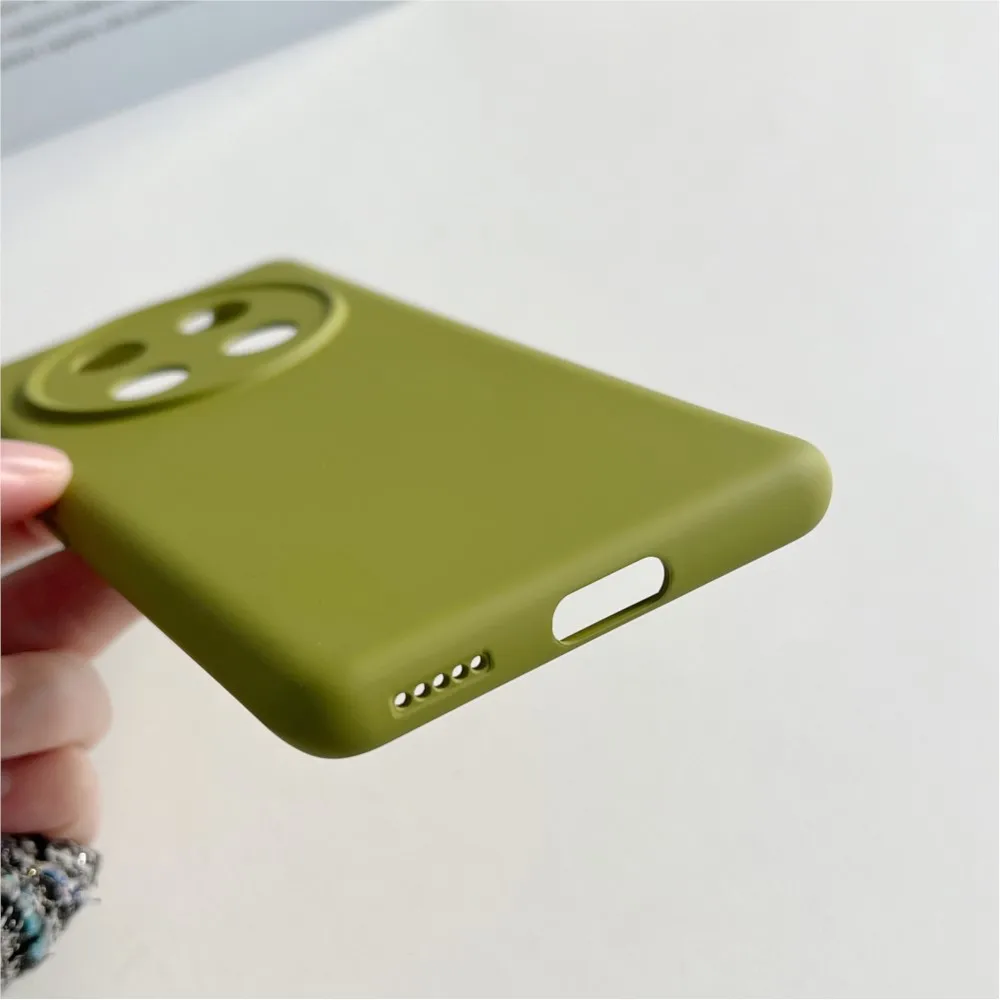 Candy Color Magnetic Liquid Silicone Case Cover