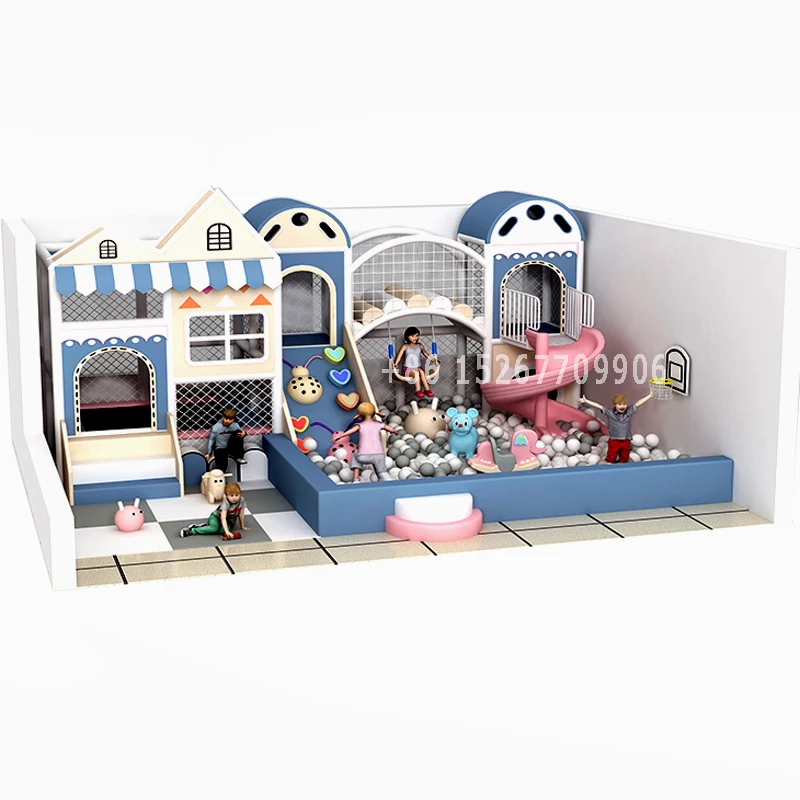 

YLWCNN Soft Play Ball Pool Fence Accessories Baby Amusement Indoor Park Playground Center Toddlers Play Park