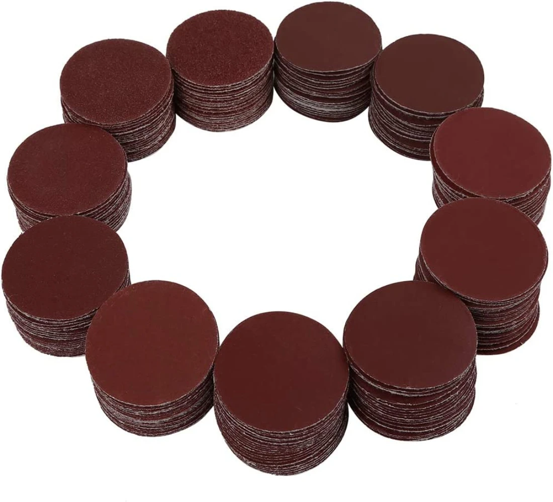 Dischi Abrasivi A Strappo Da 200 Pezzi Da 2 Pollici, 50Mm Di Carta Vetrata 60-2000 Grane Per Accessori Per Utensili Rotanti Dremel Per Lucidatura Del 