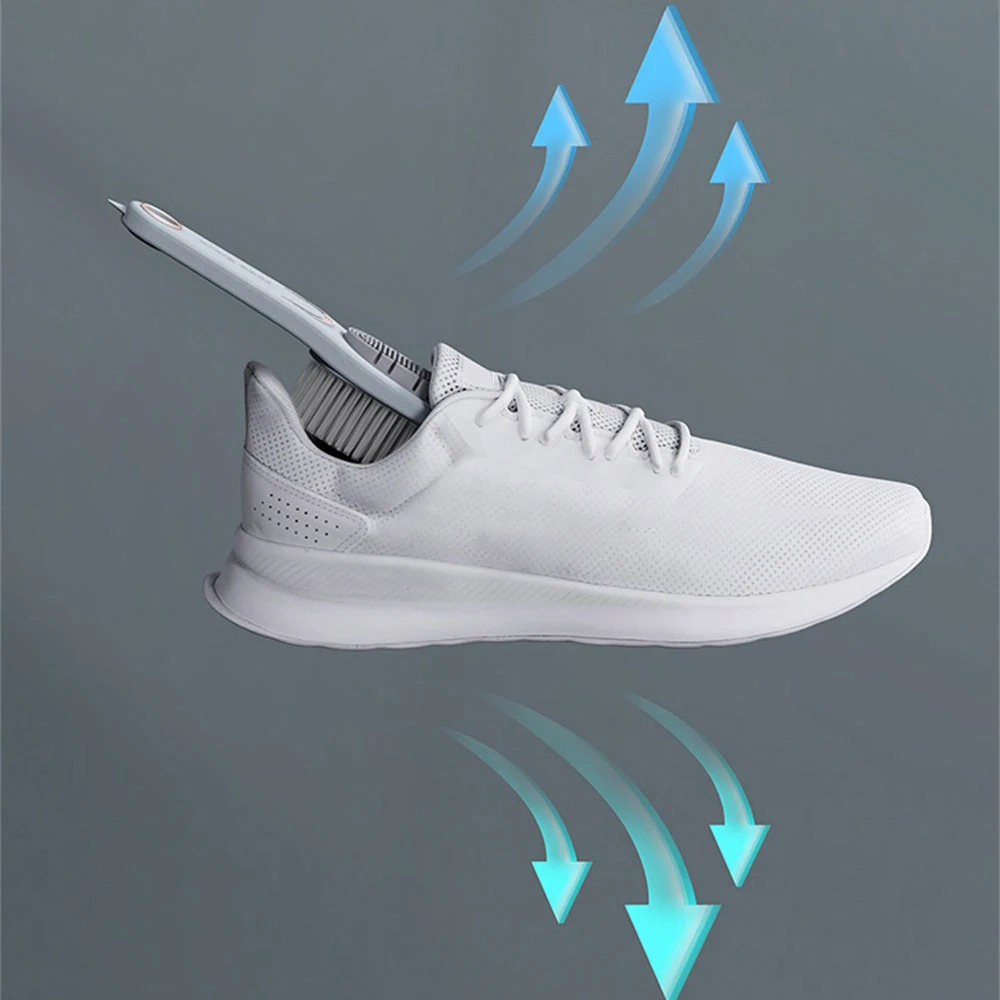 Double-Sided Shoe Brush with Clothe Brush Soft Cleaning Brush Silicone Brush Head Long Handle Brush Clothes Shoes Househo 5