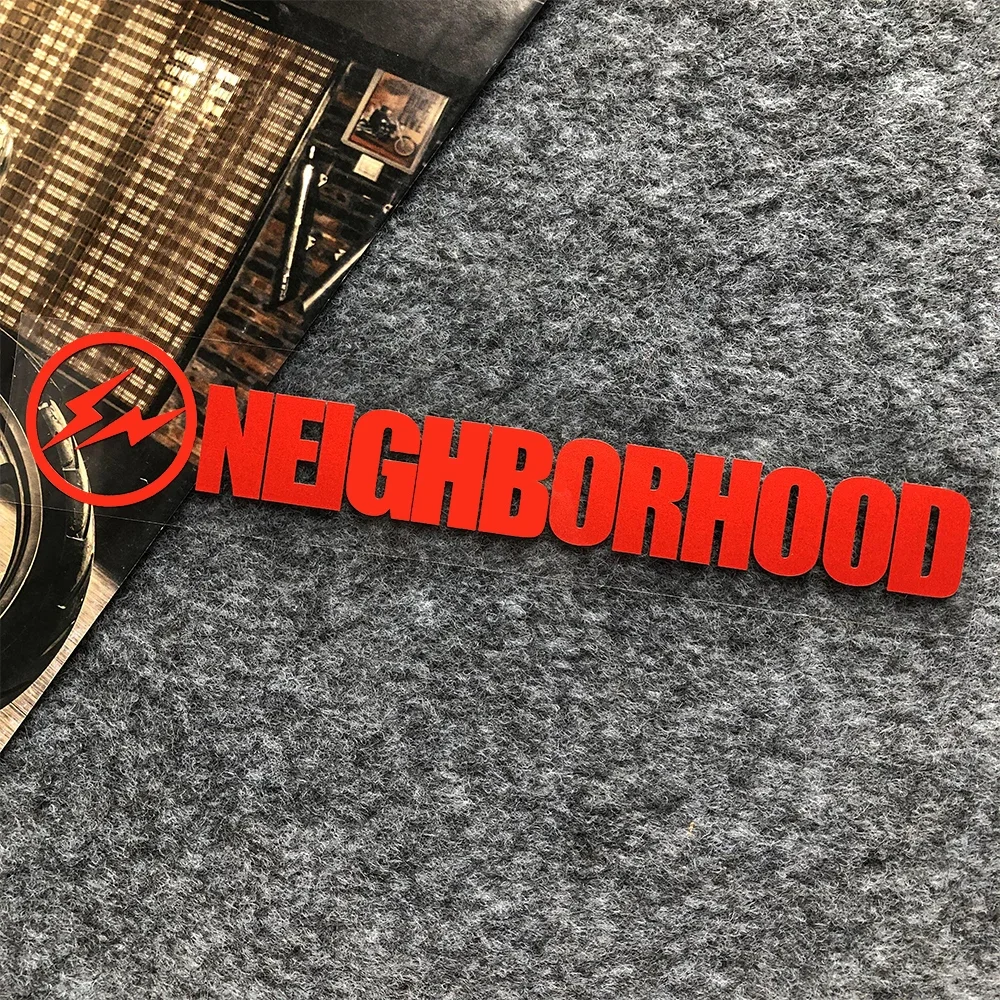 Reflective Lightning Neighborhood Sticker Decals for Vehicles and Motorcycles
