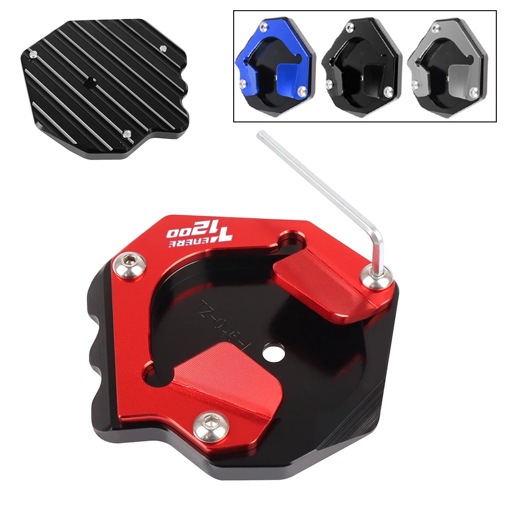 

For Yamaha XT 1200 Z Super Tenere 1200 XT1200Z XT1200ZE Motorcycle Kickstand Foot Side Stand Enlarge Extension Pad Support Plate