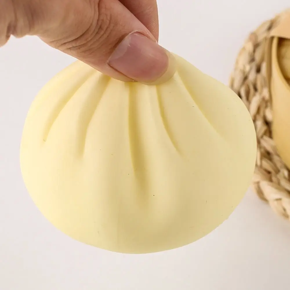 Gift Dough Ball Chinese Steamed Bun Squeeze Toys with Food Steamer Soft Pinching Toys Creative Cute Relief Relax Toys - Bilde 2
