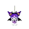 Sanrio Kuromi My Melody Keychain Cartoon Halloween Plush Toys Kawaii Hello Kitty Doll Backpack Pendant Decoration Holiday Gift 2