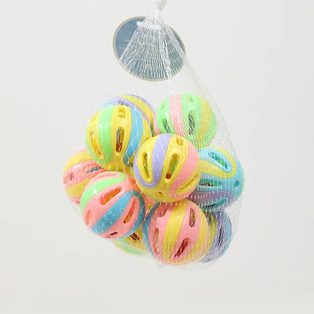 Large Colorful Bell Ball - Cat Toy for Self-Play, Interactive Pet Toy with Jingly Bells, Perfect for Kittens 5