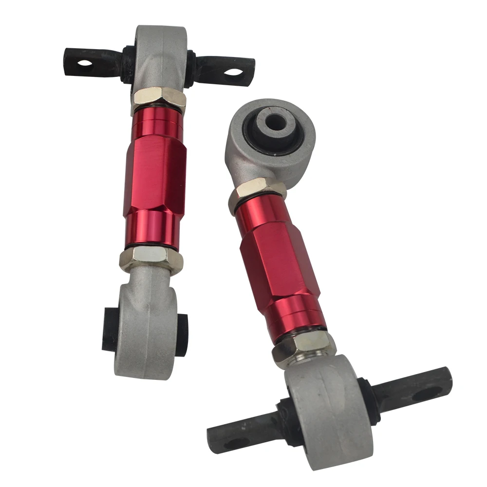 Rear Adjustable Camber Arms Kit 10mm Hole for Honda CRX Civic EK/EG Del Sol Acura Integra