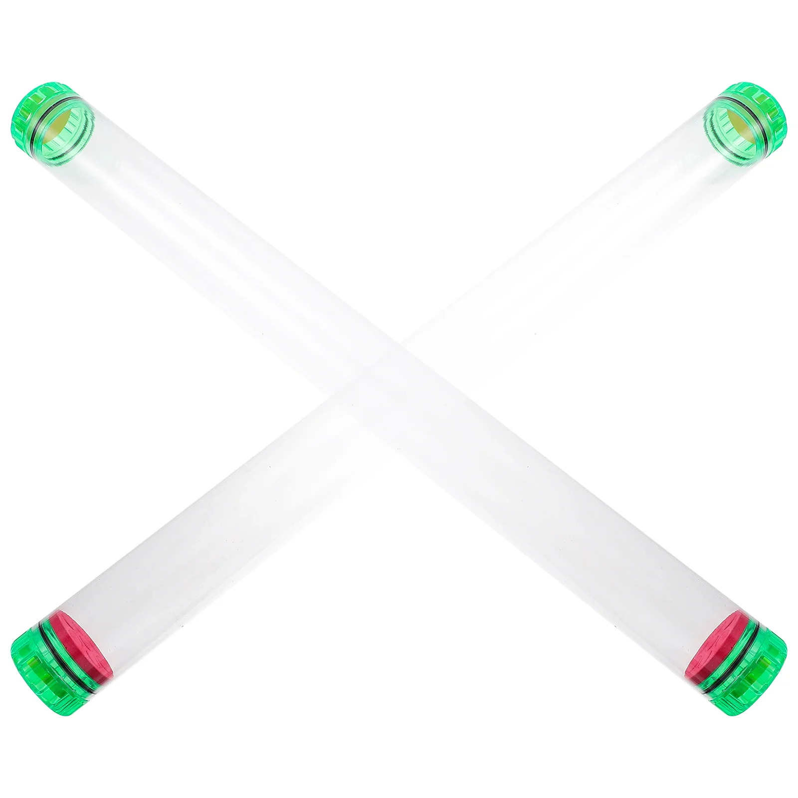 

2 Pcs Fish Float Tube Fishing Tubes Floats Container Dobber Bucket Bracket Storage Large Tool