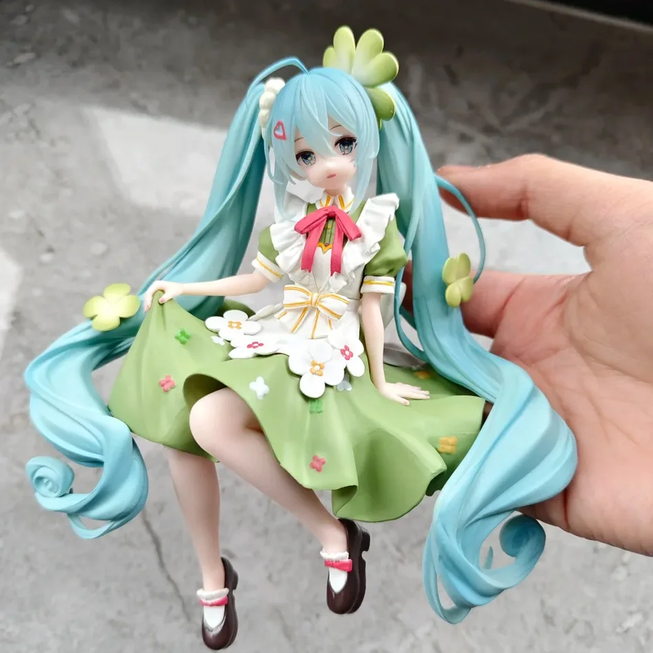 Hatsune Miku Flower Fairy Kawaii Anime Figurine - Charming PVC Collectible Doll