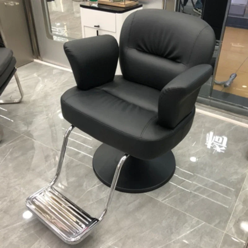 

Barbers Simplicity Barber Chairs Barbershop Adjustable Swivel Hairdressing Barber Chairs Silla De Barbero Salon Furniture QF50BC