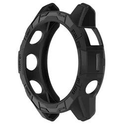 Durable Silicone Protective Case Sleeve and Frame Bumper - EpixPro 42mm - Fenix7S (Black)