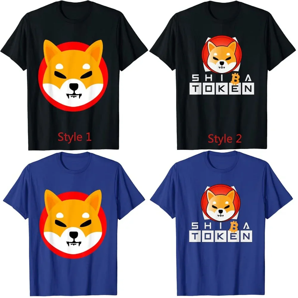 Shiba Inu Token Crypto Coin Cryptocurrency T-Shirt Shiba Inu Coin Doge Killer Shiba Inu Crypto Tee Tops polkadot crypto to the moon t shirt funny astronaut design classic dot blockchain cryptocurrency coins tee tops 100% cotton