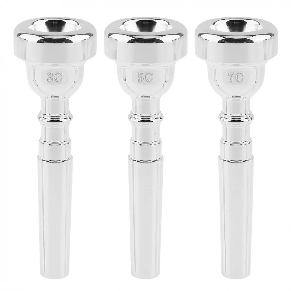 3C 5C 7C Trumpet Mouthpiece Copper Alloy Professional Musical Brass