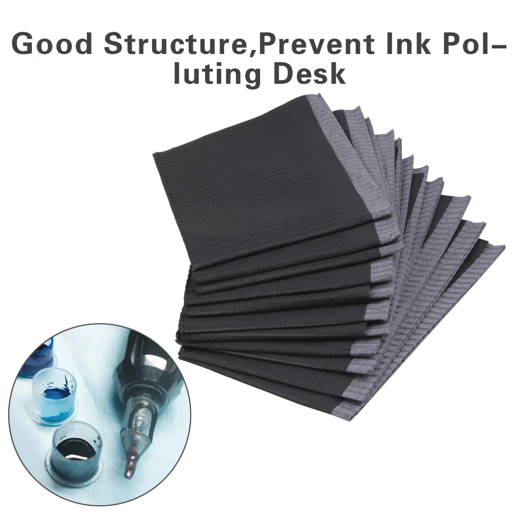 Tattoo Accessories 10/20pcs Tattoo Clean Pad Waterproof Medical Tattoo Table Cover Mat Patient Dental Napkins