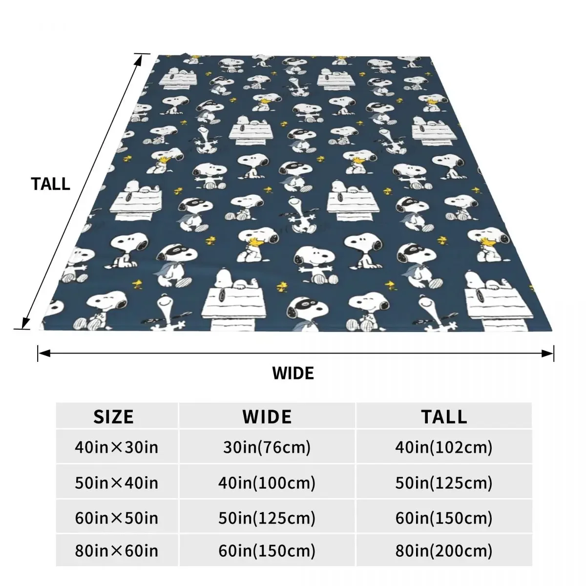 Peanuts Snoopy Woodstock Blanket Cartoon Cute Plush Novelty Soft Throw Blanket for Bed Sofa Decoration Car 6