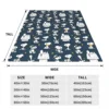 Peanuts Snoopy Woodstock Blanket Cartoon Cute Plush Novelty Soft Throw Blanket for Bed Sofa Decoration Car 6