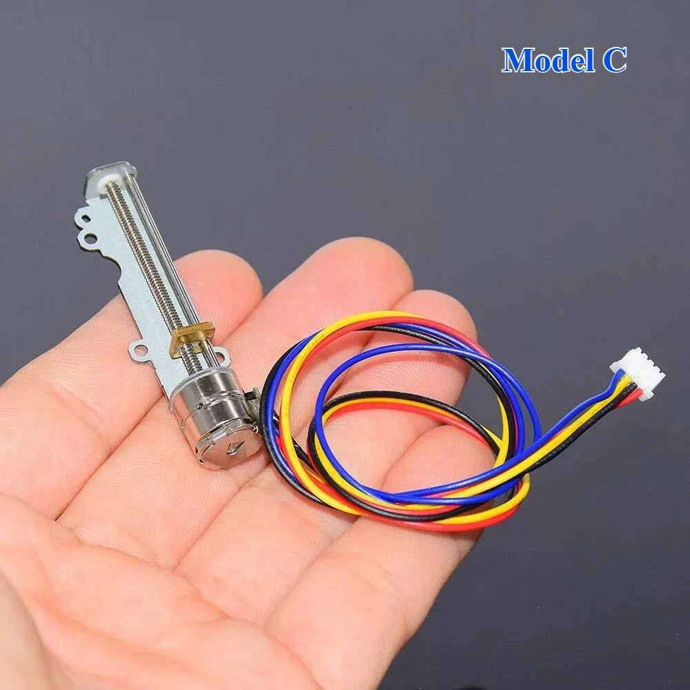 DC 5V 2-phase 4-wire Stepper Motor Linear Actuator 1PC