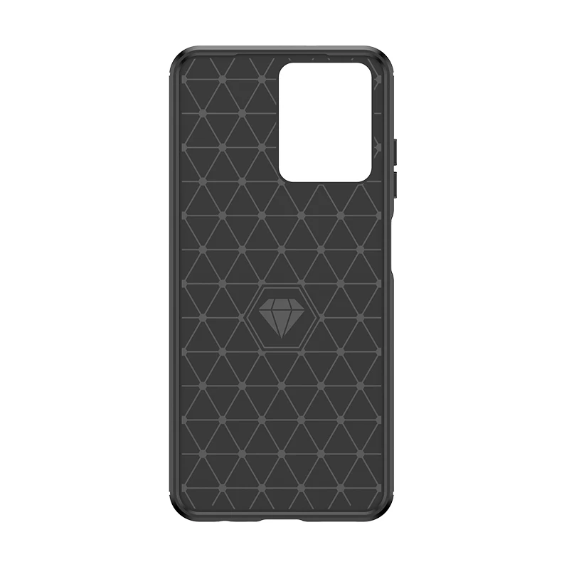 Luxury Shockproof Silicone Brushed TPU Protective Phone Back Cover
