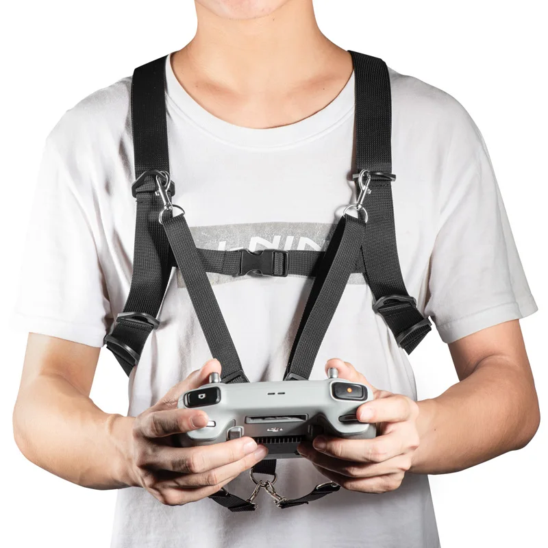 Remote Controller Lanyard Remote Control Strap Drone Lanyard Double Shoulder Straps for DJI RC-N1/DJI RC/PRO Remote Controller Nylon X-shaped Cross Sling Mavic 3 Avata Mini 3/4 Rope