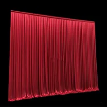  Background Curtains 10ftX20ft Fashion Organza Swag Wedding Stage Background Drop Party Backdrops Bachelorette Party Decorations 